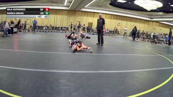58 lbs Quarterfinal - Danica Drake, Legends Of Gold LV vs Mila Gutierrez, Top Rank Hammers