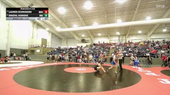 115 lbs Cons. Round 3 - Kristal Koniske, Ridgeline vs Lauren Schroeder, Marsh Valley