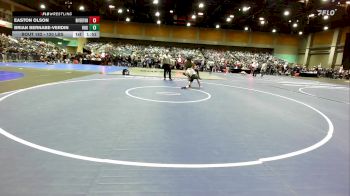 120 lbs Round Of 64 - Easton Olson, Riverton vs Brian Bernabe-Verdin, Hug