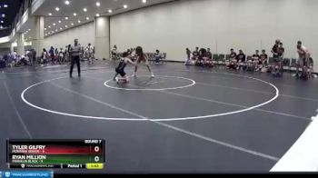 126 lbs Round 7 (8 Team) - Tyler Gilfry, Montana Senior vs Ryan Million, Franklin Black