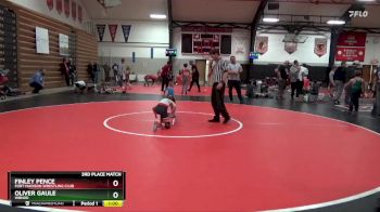 Bracket 15 lbs 3rd Place Match - Finley Pence, Fort Madison Wrestling Club vs Oliver Gaule, WBNDD