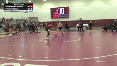 180 lbs Semifinal - Kinsey Konrad, Cerritos College vs Shanaria Killebrew, Bakersfield College