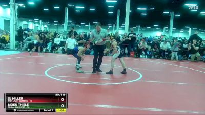 80 lbs Round 4 (10 Team) - SJ Miller, Fair Lawn Cutters vs Nixen Thiele, So Cal Hammers