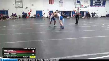197 lbs 5th Place Match - Tyler Hannah, Wisconsin-Platteville vs Max Schmitz, Wisconsin-Platteville