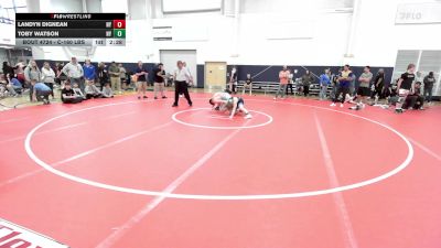 C-160 lbs Consi Of 8 #1 - Landyn Dignean, NY vs Toby Watson, NY