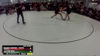 193 lbs Cons. Round 1 - Autymn Saul, Wood River Wrestling Club vs Zulema Godinez - Ponce, Nebraska