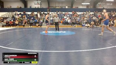 174 lbs Cons. Round 2 - Jack Barron, Wheaton vs Sam Tiger, Washington And Lee