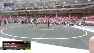 130 lbs Cons. Round 4 - Evan Palacios, Garden City vs Treviyah Thomas, Lawrence Elite