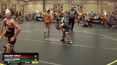 70 lbs Finals (8 Team) - Matthew Amelio, Olympic vs Marco Plasner, The Hunt WC