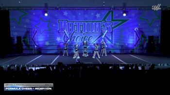 Formula Cheer - Inception [2025 L1 Youth Day 1] 2025 Nation's Choice Dance Grand Championship & Cheer Showdown