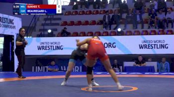 59 kg 1/8 Final - Tserenchimed Sukhee, Mongolia vs Laurence Beauregard, Canada