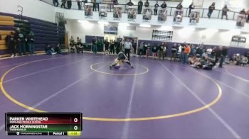 132 lbs Cons. Round 3 - Jack Morningstar, Thermopolis vs Parker Whitehead, Worland Middle School