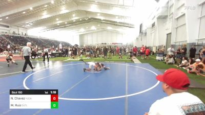 81 lbs Final - Nayeli Chavez, Yucaipa Thunder WC vs Mylan Ruiz, Outlaws WC