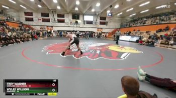 132 lbs Round 3 (6 Team) - Wylee Willson, Pinedale vs Trey Wagner, Worland High School