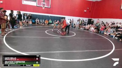 165 lbs Round 2 (6 Team) - Grayson Carpenter, Reece Warriors vs Jaiye Bello, Spartan Mat Club