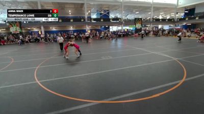 128 lbs 3rd Place Match - Temperance Lowe, Unattached vs Anna Madi, Brecksville