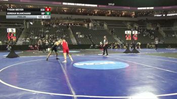 197 lbs Prelim - Tyson Meyer, St. Cloud St. vs Jordan Blanchard, Wis.-Parkside