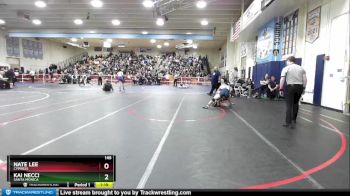 145 lbs Champ. Round 2 - Nate Lee, Cypress vs Kai Necci, Santa Monica