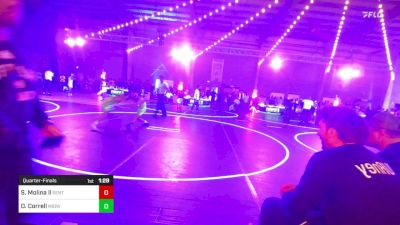 77 lbs Quarterfinal - Steven Molina Ll, Sentinels Wr Ac vs Otto Correll, Midwest Destroyer