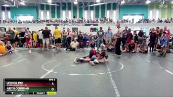 80 lbs Round 4 (6 Team) - Lennox Pao, Florida Scorpions vs Aidyn Cornman, U2 Upstate Uprising