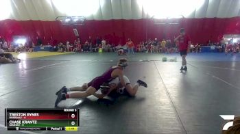 126 lbs Round 3 (4 Team) - Chase Krantz, Geneseo vs Treston Rynes, Riverdale