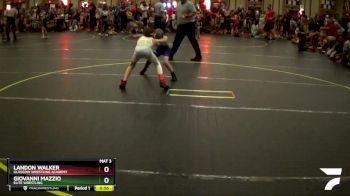 56 lbs Champ. Round 2 - Landon Walker, Glasgow Wrestling Academy vs Giovanni Mazzio, Elite Wrestling