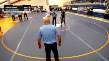 215 lbs 1st Place Match - Logan VanDuyne, Wilmington vs Kendrick CRITE, Kankakee (Sr.)