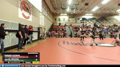 87 lbs Quarterfinal - Parker Kooken, Anacortes Hawkeyes Wrestling Club vs Kaleb Grooms, Port Angeles Wrestling Club