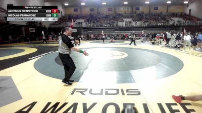 120 lbs Consi Of 32 #2 - Aloysius Fitzpatrick, Model Secondary School For The Deaf vs Nicolas Fernandez, Cannon School