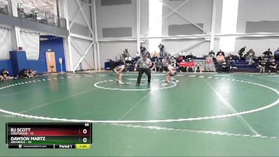 85 lbs Round 2 (6 Team) - Dawson Martz, Archbold vs RJ Scott, Crestwood