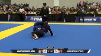Aislinn Melissa Fletcher vs Amanda Medina Calimbas 2025 World Master IBJJF Jiu-Jitsu Championship
