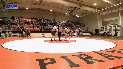 195 lbs Semifinal - Tyler Kent, Bristow High School vs Bode Zerbe, Perkins High School