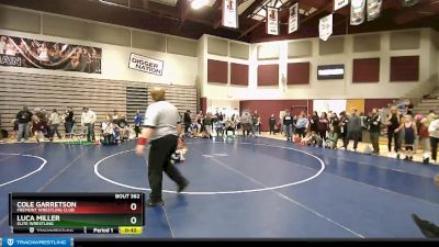 55 lbs 3rd Place Match - Cole Garretson, Fremont Wrestling Club vs Luca Miller, Elite Wrestling