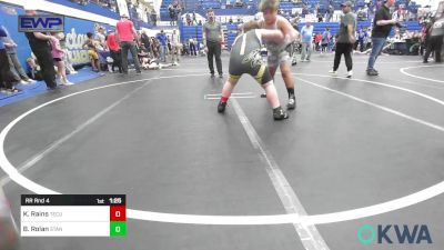 Rr Rnd 4 - Kaleb Rains, Tecumseh Youth Wrestling vs Bane Rolan, Standfast OKC