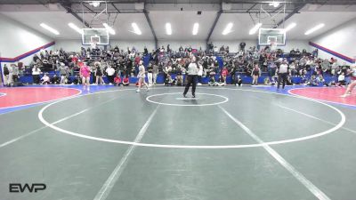 130 lbs Semifinal - Anniston Moseley, Verdigris vs Larra Mullin, Bixby Girls HS