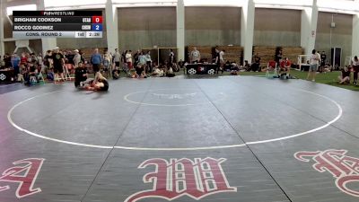 144 lbs Cons. Round 2 - Brigham Cookson, Utah vs Rocco Godinez, Centennial High School Wrestling