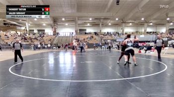 A 285 lbs 3rd Place Match - Jalen Wright, Gibbs High School vs Robert Tatum, Tullahoma High School