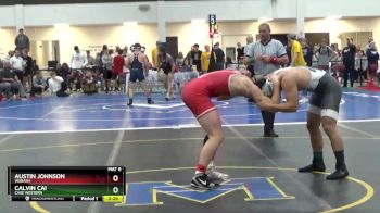 165 lbs Cons. Round 4 - Austin Johnson, Wabash vs Calvin Cai, Case Western
