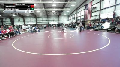 106 lbs Round 1 (8 Team) - Oakley Rees, South Sevier vs Haydon Williams, Altamont