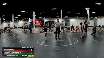 68-72 lbs Round 3 - Vikram Akbarbasha, Upper Dublin vs Ali Seyidov, Colonial Pride