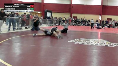 165 lbs Semifinal - Matthew Pappas, Iron Faith Wrestling vs Jon Schroff, Prime Wrestling Club