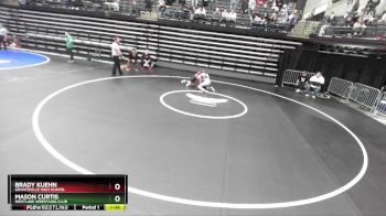 101 lbs Cons. Round 4 - Brady Kuehn, Grantsville High School vs Mason Curtis, Westlake Wrestling Club
