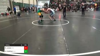 200 lbs Prelims - Shay Jones, Pine Creek High School vs Hudson Koellner, Holyoke Youth Wrestling