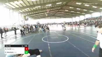 120 lbs Quarterfinal - Noah Curiel, Predator vs Elias Mendiola, Team MAGA