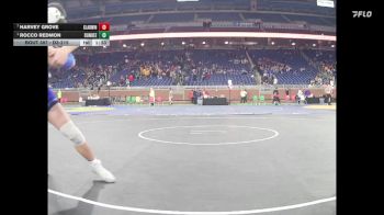 D3-215 lbs Semifinal - Rocco Redmon, Dundee vs Harvey Grove, Gladwin