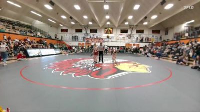 110 lbs Cons. Round 1 - Kalissa Beeson, Star Valley vs Cadence Johnson, DouglasSD