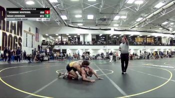 165 lbs Cons. Semi - Dominik Whitesel, Adrian vs Noah Johnson, Mount St Joseph