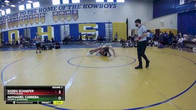 150 Gold Round 2 - Nathaniel Cabrera, Osceola (Kissimmee) vs Kaden Schaefer, Fleming Island