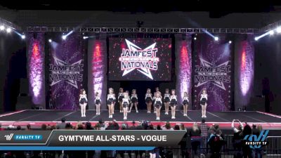 GymTyme All-Stars - Vogue [2022 L1 - U17 Day 2] 2022 JAMfest Cheer Super Nationals