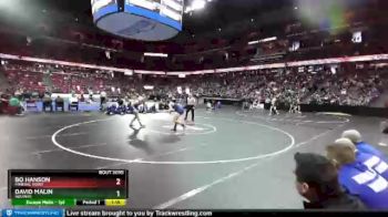 D3-170 lbs Quarterfinal - David Malin, Aquinas vs Bo Hanson, Mineral Point